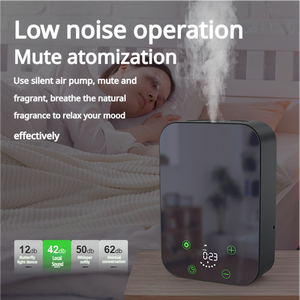 App-gesteuerter elektrischer Verneb lungs diffusor für die Wand montage Kunststoff-Diffusor für ätherische Öle mit wasserlosem <span class=keywords><strong>Aroma</strong></span> für das Home Hotel French - Product Image 5