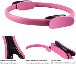 Anillos de Pilates con Logotipo Personalizado, Círculo de 38 cm, Anillos Mágicos de Yoga para Tonificar Muslos Internos y Externos, Equipo de Entrenamiento Adicional - Product Image 5