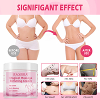 Crème Magique Amincissante et Raffermissante pour Femmes, Brûle-Graisse, Anti-Cellulite, Crème Chaude pour Perte de Poids, Marque Privée