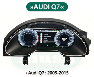 Tableau de bord numérique LCD multifonctionnel pour Audi Q7 <span class=keywords><strong>4L</strong></span> 2005-2015 – <span class=keywords><strong>Compteur</strong></span> de vitesse de qualité à prix avantageux - Product Image 2