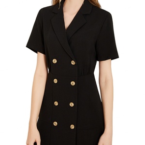 Nuevo Vestido de Falda Profesional Ajustado de Poliéster con Estampado Floral Vintage y Cintura Natural para Mujer - Product Image 2