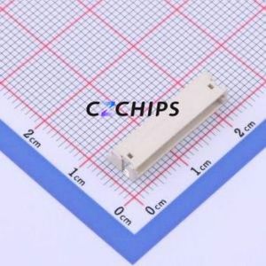 HC-ZH-12PWT Wire-to-Board Pin Header SMD,P=1.5mm,Horizontal Mount Connector 1x12P 1.5mm Horizontal Mount ZH - Product Image 1