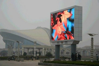 Écran LED vidéo mural étanche pour publicité, P6, extérieur