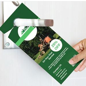 Tùy chỉnh in giấy cửa móc chết cắt thiết kế với logo cho khách sạn và doanh nghiệp quảng cáo - Product Image 6