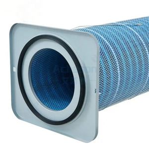 Mặt bích gắn vuông bụi phần tử lọc dầu kháng vuông đĩa Lọc Cartridge cho sơn tĩnh điện gian hàng - Product Image 1