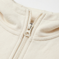 Veste de sport pour homme Jaoon, à capuche, unie, zippée, en coton/polyester, pour l'hiver, extra large, impression rapide
