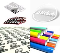 Étiquettes rondes personnalisées en papier imperméable avec logo pour l'image de marque et l'emballage