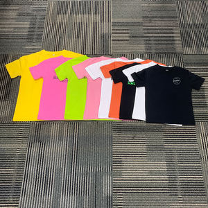 Graphique personnalisé en gros écologique unisexe vêtements enfant plaine t-shirt doux 95% bambou 5% Spandex tissu t-shirt pour les enfants - Product Image 5