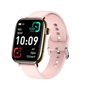 Relógio inteligente IP68 barato para mulheres, monitor de frequência cardíaca e sono, novo smartwatch inteligente para mulheres, 2023, 2024, novidade