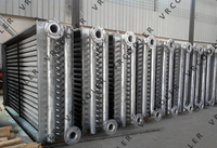 Bobine de chauffage à tubes à ailettes personnalisée pour système de chauffage industriel monté sur conduit