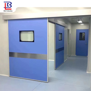 Porte scorrevoli ermetiche automatiche ermetiche per la stanza pulita dell'ospedale laboratorio farmacia a foglia singola - Product Image 5