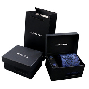 Cravates en soie pour les hommes, design classique, cravate en Jacquard tressée, 100% véritable soie mûre, offre spéciale - Product Image 6