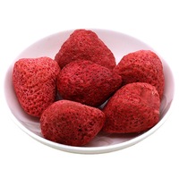 Gefreeze-droogde aardbeien fabrieks prijs fruitpoeder gevriesdroogde aardbeien heel