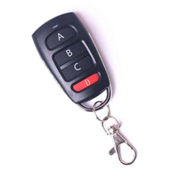 Télécommande universelle pour ouvre-porte de garage à code roulant 433 MHz en métal pour accès à distance