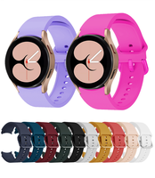 Sport Siliconen Band voor Samsung Watch 6 5 Pro 4 Classic 46mm 42mm Charm Geel Waterdicht Verstelbare Duurzame Horlogeband