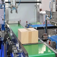 Fabricant de bandes transporteuses vertes en PVC portables pour l'industrie de l'emballage