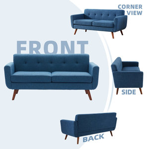 Conjunto de Muebles de Bar Plegables y Acolchados Modernos, Sofá para Discoteca y Pub - Product Image 4