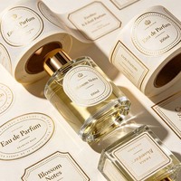 Étiquettes adhésives personnalisées pour parfums et cosmétiques, impression de logo de marque privée, emballage sur mesure, rouleaux d'autocollants professionnels