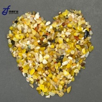 Vente en gros usine à bas prix – Particules d'agate naturelle de marque ZF de qualité supérieure, multicolores, en dioxyde de silicium poli, 3-8 mm, pour aquarium domestique