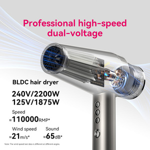 Secador de Pelo FirePhoenix <span class=keywords><strong>M2</strong></span> de Doble Voltaje y Autolimpieza, 100V-240V, 110000 RPM, Filtro Desmontable, Herramienta Profesional para Salón - Product Image 3