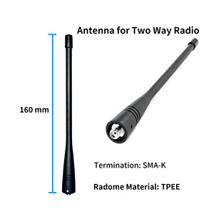 Antennes <span class=keywords><strong>radio</strong></span> Kenwoo Hytera 3107 Fouet aérien en caoutchouc Dmr Vhf ou Uhf <span class=keywords><strong>Gps</strong></span> <span class=keywords><strong>Antenne</strong></span> Esterno - Product Image 2