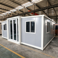 Maisons préfabriquées de luxe de grande taille avec 3 chambres, maisons préfabriquées extensibles en conteneurs, kit de maisons préfabriquées, conception de maisons préfabriquées pour projet d'hébergement touristique