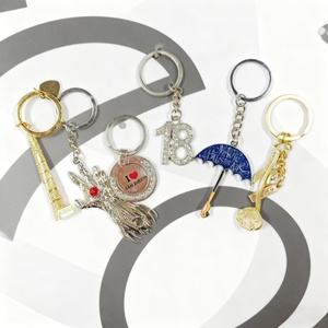 Llavero de Metal de Acero Inoxidable Personalizado de Alta Calidad, Accesorios para Bolsos con Sublimación - Product Image 3