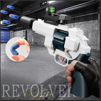Pistola de Juguete 2025 Novedad Expulsión de Casquillos Balines de Goma Accesorios para Balas Suaves Gel de Agua Blaster de Gel Splat Ball