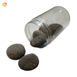 Dekorative Vulkanische Schwarze Steine Feuerfelsen Lavasteine mit Moderner Gebürsteter Oberfläche für Aquarien und Gärten - Product Image 4