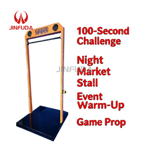 Barra Horizontal Ajustable Individual 3 en 1 para Gimnasia, Juego de Desafío Interactivo de Entretenimiento con Temporizador de 100 Segundos para Carnaval en Interiores - Product Image 2
