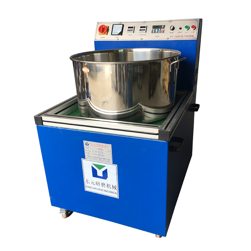 Manufacturer manufacturing tumbler benchs grinding magnetic polishing machine