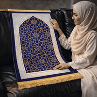 Tapis de prière islamique doux et durable pour le Ramadan et la prière quotidienne – Vente en gros