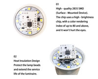 Lámpara de luz Led E27 de alta sensibilidad, Sensor de movimiento de Radar de microondas, Bombilla Led para pasillo, escalera