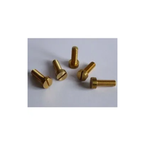 High Quality Brass Cheese Head <b>Screw</b> Type Slotted Drive Corrosion Resistant Fasteners for Industrial Use - Product Image 2