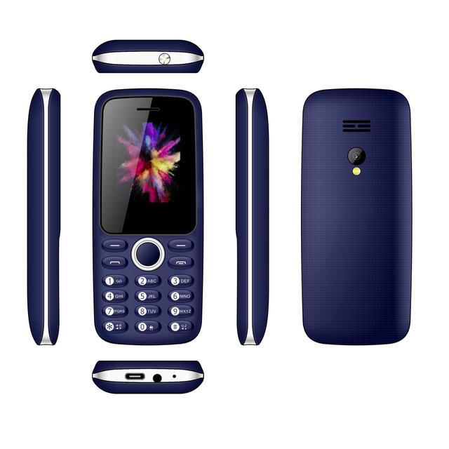 OEM Basic Bar Phone 4G Volte Keypad Button Dual SIM Card Spanish Language 4G Phone Cheap Simple LTE Mobile 4G Volte Phone