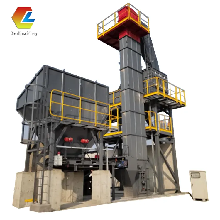 Rap Recycle Systemen Rap Asfalt Crusher Screener Tand Roller Rap Crusher Machine