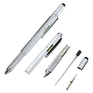 Custom 6 in <b>1</b> Pen Shape Multi Tool Pen Pro <b>for</b> Men <b>Gifts</b> with Ruler Level in Stock - Product Image 1