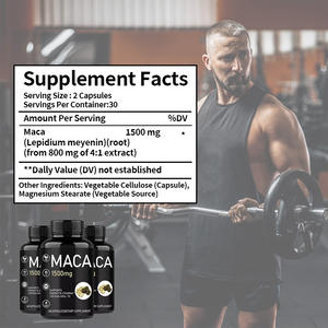 מלאי מוכן מלאי גבוה <span class=keywords><strong>peru</strong></span> maca שורש כמוסות בריאות גברים תוספי אנרגיה טבעית למבוגרים מגבר אנרגיה טבעית למבוגרים לא לנשים בהריון - Product Image 3