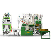 Wesort Riz Couleur Trieur Petit Mini Riz Fraiseuse Usine Portable Ensemble Complet Combiné Pièces De Rechange Prix De Moulin À Riz