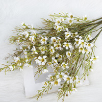 Bunga Wintersweet Buatan Tangan Gaya Australia, Realistis, Cabang Kecil, Dekorasi Rumah Dalam Ruangan, Ornamen Ruang Tamu