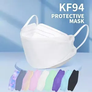Grosir masker wajah 4 lapisan 3d Kf94 untuk perlindungan sehari-hari