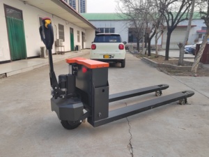 Piccolo pieno a mano elettrico ad alto sollevamento pesante Jack per transpallet batteria 24v piattaforma per ruote motrici carrelli elevatori - Product Image 4