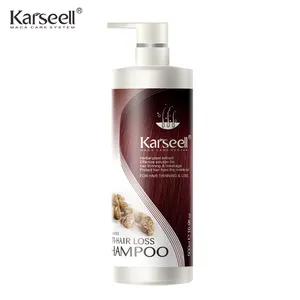 KARSEELL ANTI HAIR LOSS CLEAR SCALP HAIR SHAMPOO SET FOR MEN PRIVATE LABEL ORGANIC GINGER SHAMPOO