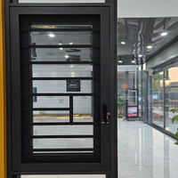 Ventanas Corredizas de Aluminio Modernas Personalizadas, Doble Acristalamiento, Vidrio Templado, Diseño Abatible, Calificadas por Energy Star, para Baño de Villa