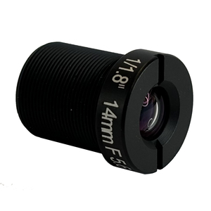 Sensor de 1/1.8 "6MP F5.6 Cámara de apertura Lente FL M12 de 14mm con filtro infrarrojo para reconocimiento de matrículas y seguimiento de vehículos - Product Image 2