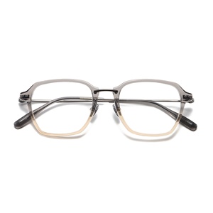 Nouveau Style Populaire Unisexe Adulte Acétate Designer Lunettes Cadres Usine En Gros Pur Titane Femme Optique Lunettes Rectangle - Product Image 4