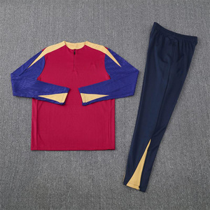 Tuta da <span class=keywords><strong>Calcio</strong></span> Autunno Inverno 2025 2026 per Uomo e Bambino, Completo da Allenamento Personalizzabile con LOGO, Manica Lunga - Product Image 3