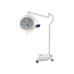 Lámpara Quirúrgica LED Sin Sombra de 150W, 95 CRI, Certificación CE, Iluminación para Operaciones con Panel de Control Digital - Product Image 4