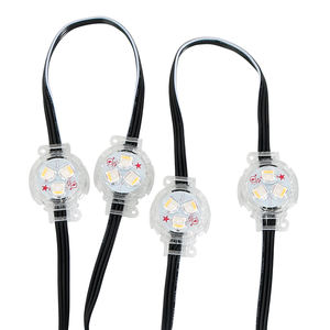 SHIJI DC12V永久圣诞轨道灯30毫米3个发光二极管可寻址UCS2904 RGBW发光二极管像素串灯 - Product Image 5