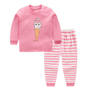 Amben 2021 Nouveaux arrivages Vêtements pour bébés Vente en gros Ensembles de vêtements pour bébés 100% coton Casual Wor Pyjamas d'hiver Vêtements pour enfants à manches longues - Product Image 2